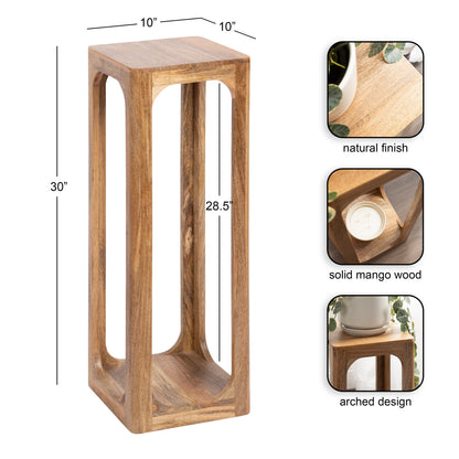 Dahl Square Wood Tea Table