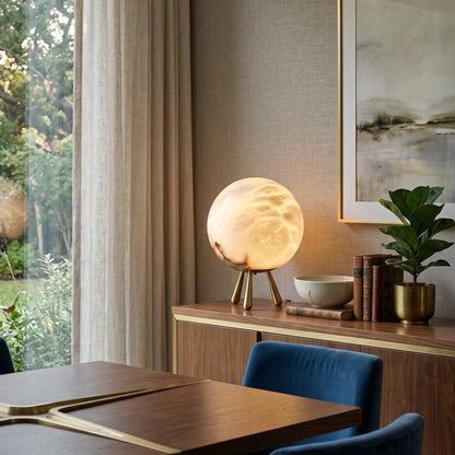 Romy Alabaster Table Lamp