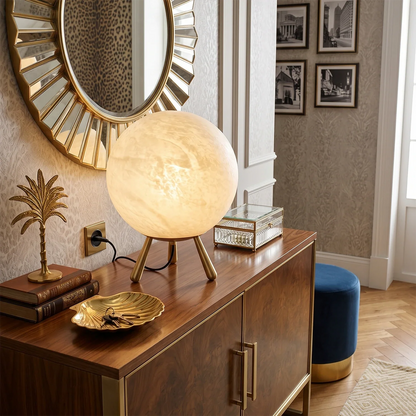 Romy Alabaster Table Lamp