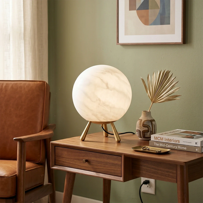 Romy Alabaster Table Lamp