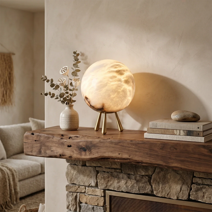 Romy Alabaster Table Lamp