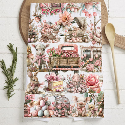Rose Royal Easter Towel