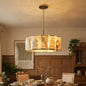 Round Alabaster Calcite Chandelier