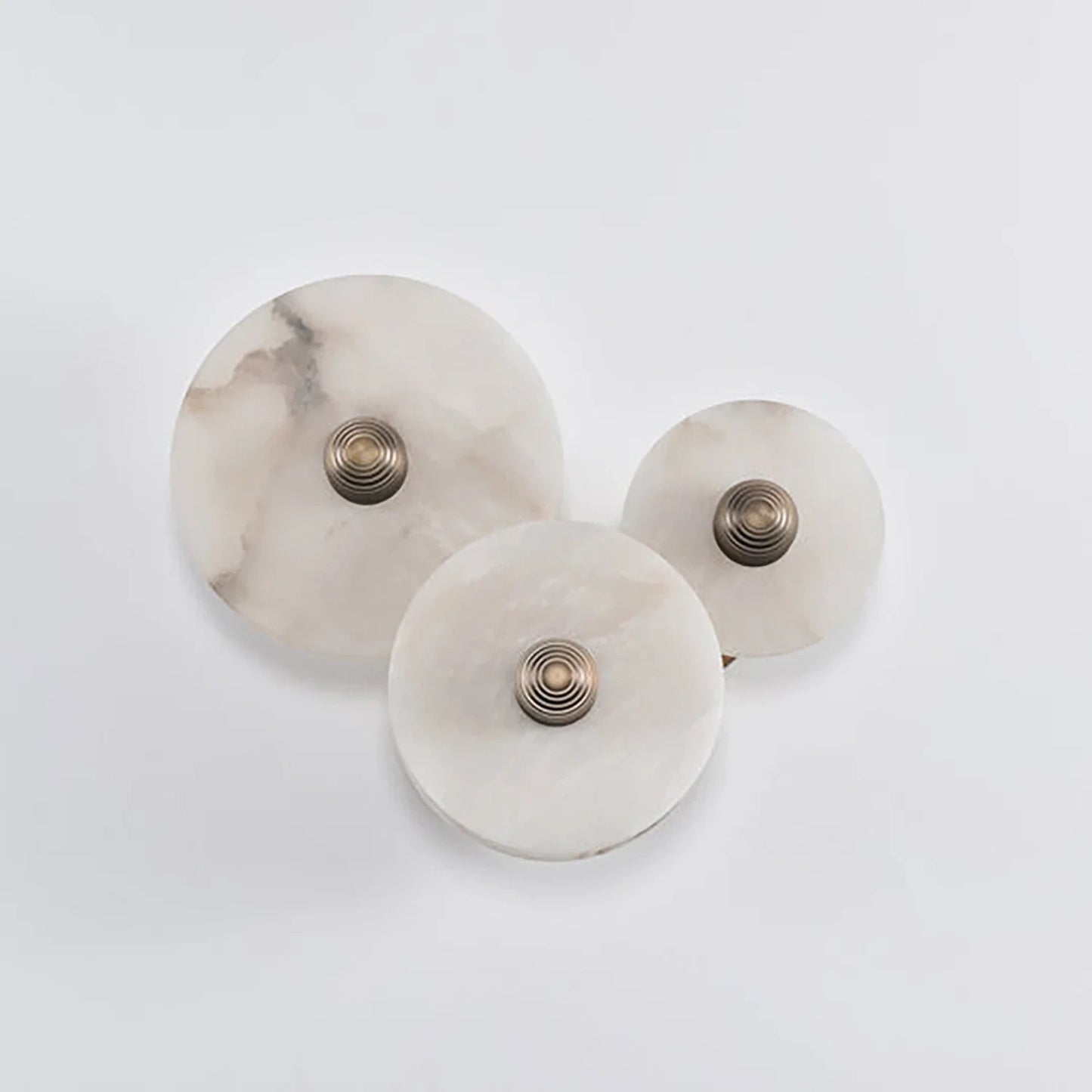 Round Alabaster Wall Lamp