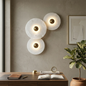 Round Alabaster Wall Lamp