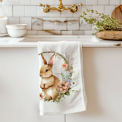 Rustic Bunny Towel