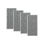 Oversized Striped Border Cabana Beach Towels - Santa Cruz.