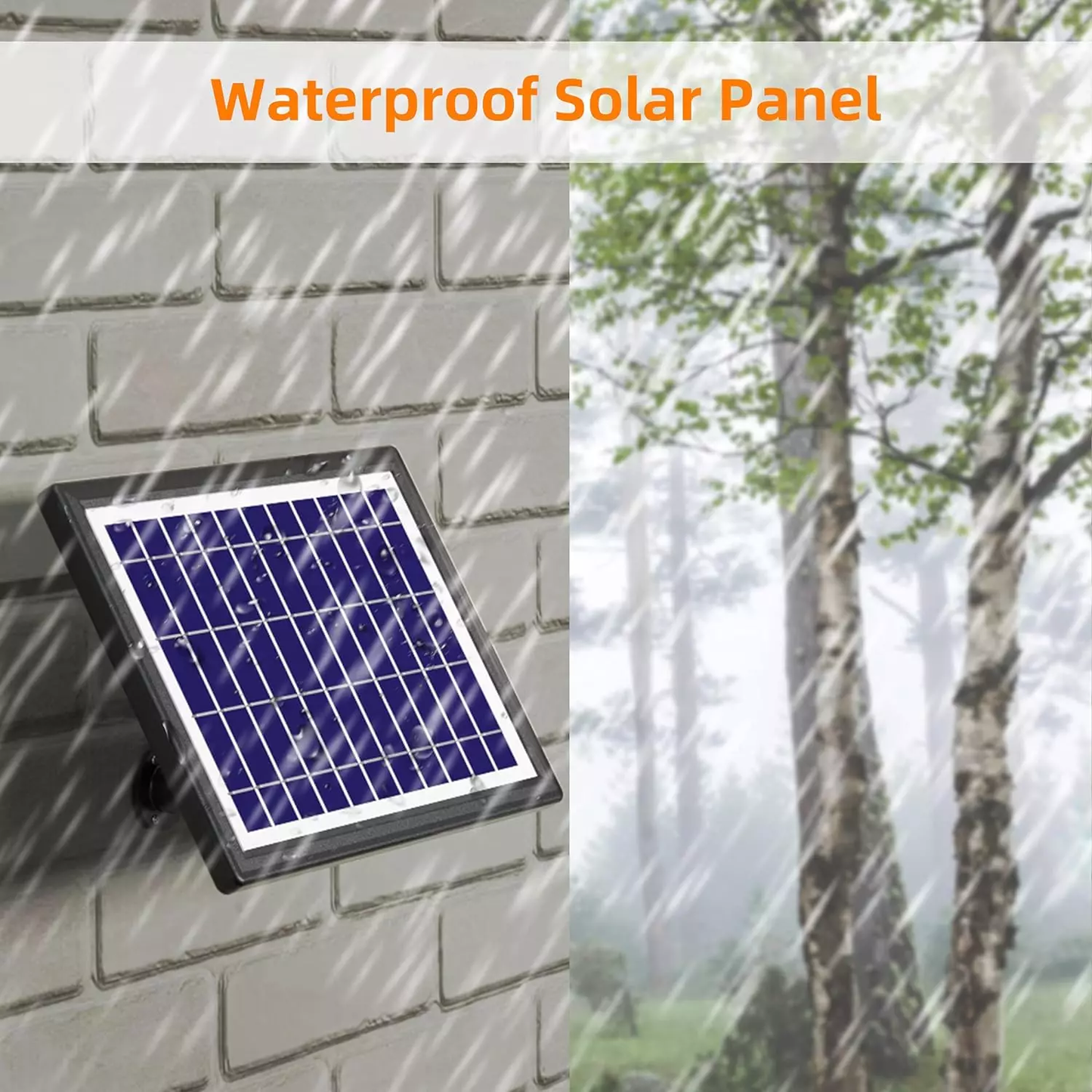Solar Panel for LED Address Signs – Outdoor Power System with Sensor