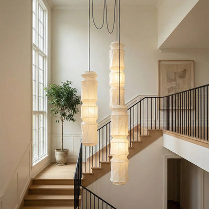 Akari Segmented Long Column L6 Pendant Light