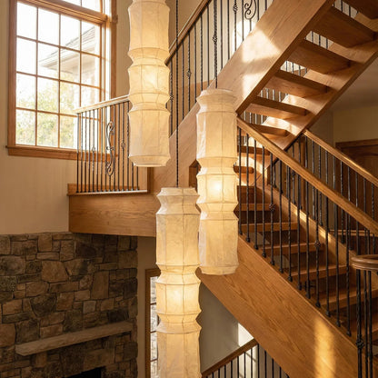 Akari Segmented Long Column L6 Pendant Light