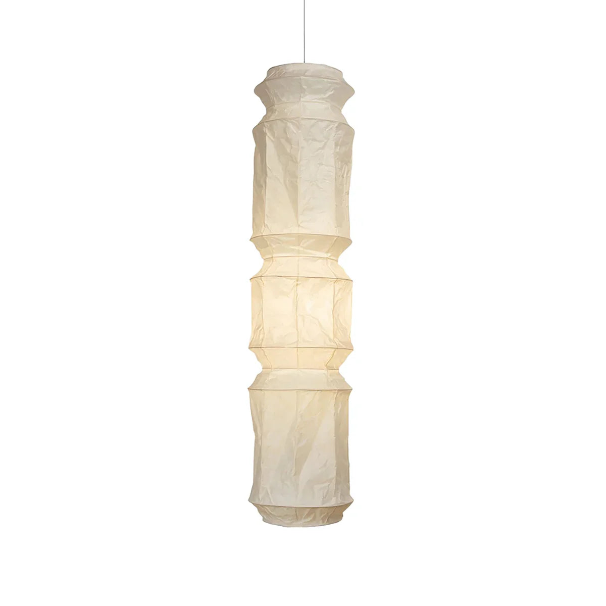 Akari Segmented Long Column L6 Pendant Light