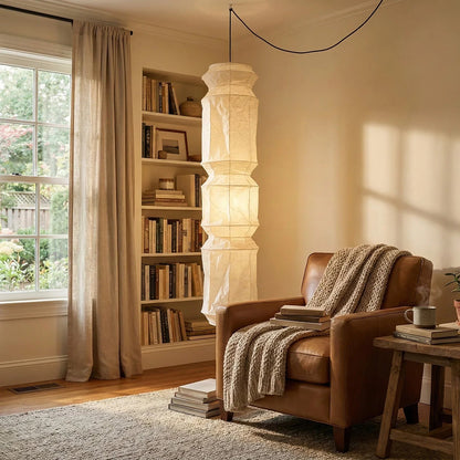 Akari Segmented Long Column L6 Pendant Light
