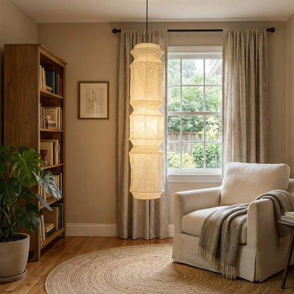 Akari Segmented Long Column L6 Pendant Light