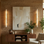 Selene Alabaster Column Sconce