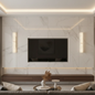 Selene Alabaster Column Sconce