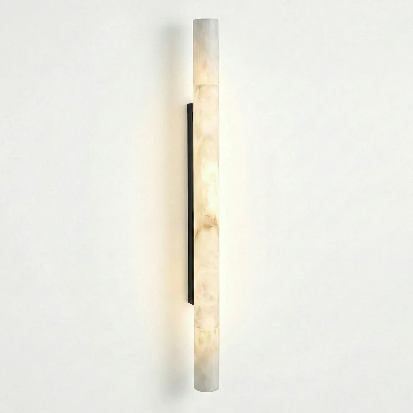 Selene Alabaster Column Sconce