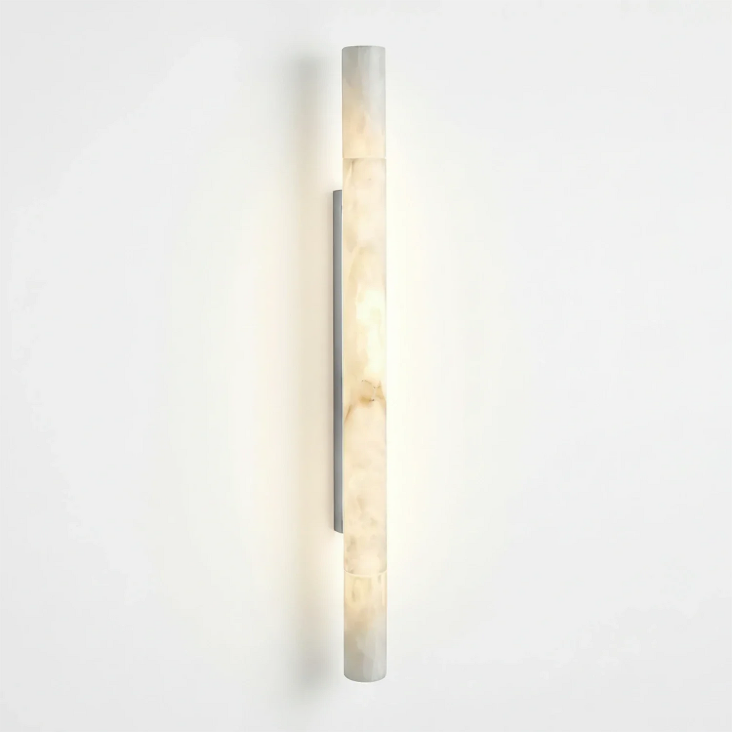 Selene Alabaster Column Sconce