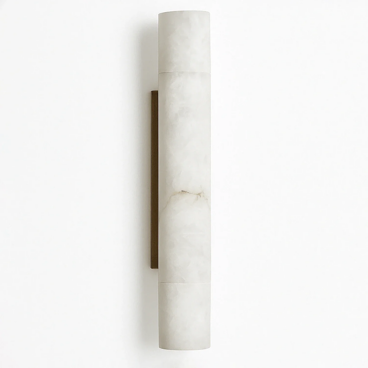 Selene Alabaster Column Sconce