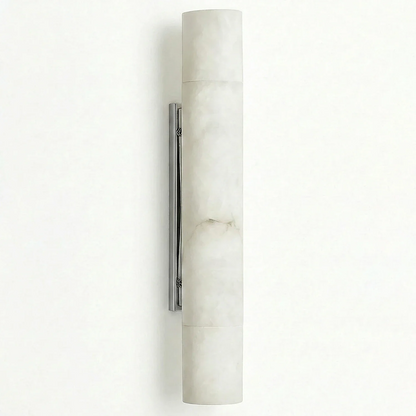Selene Alabaster Column Sconce