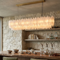 Selenite Layer Pendant Light