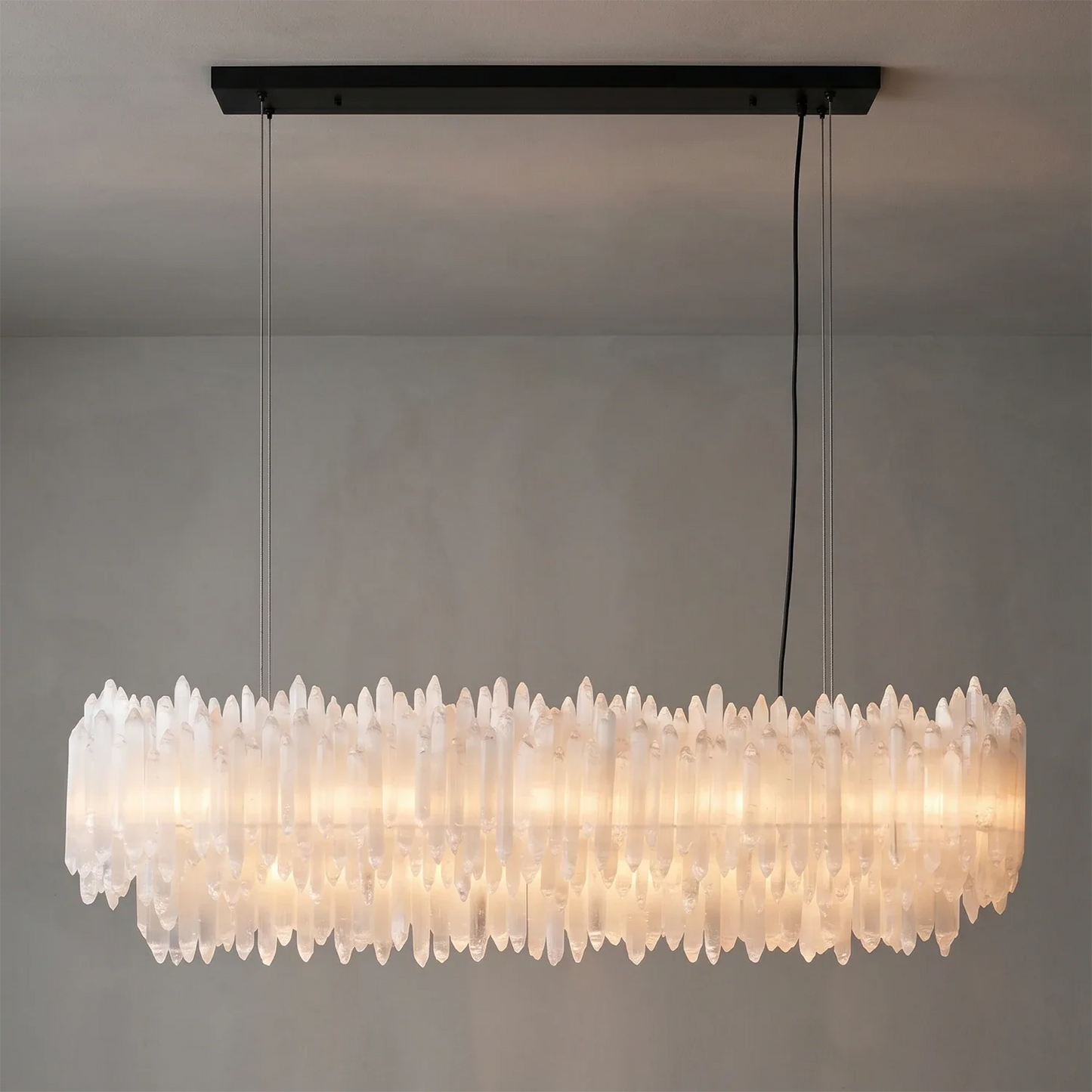 Selenite Layer Pendant Light