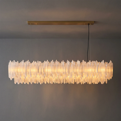 Selenite Layer Pendant Light