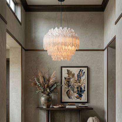 Selenite Layer Pendant Light