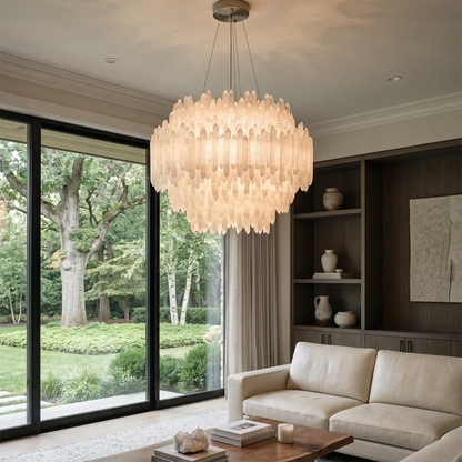 Selenite Layer Pendant Light