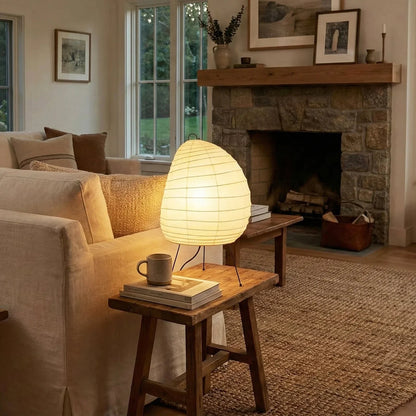 Akari Semi Oval Shape 1N Table Lamp