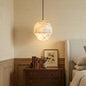 Semicircular Lunar Alabaster Pendant Light