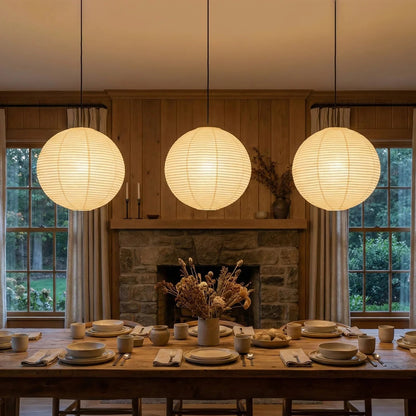 Akari Spherical A Series Pendant Light