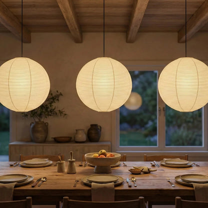Akari Spherical A Series Pendant Light