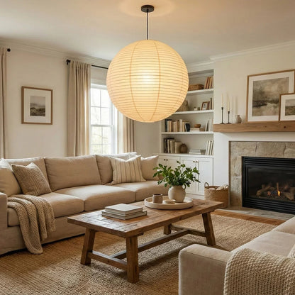 Akari Spherical A Series Pendant Light