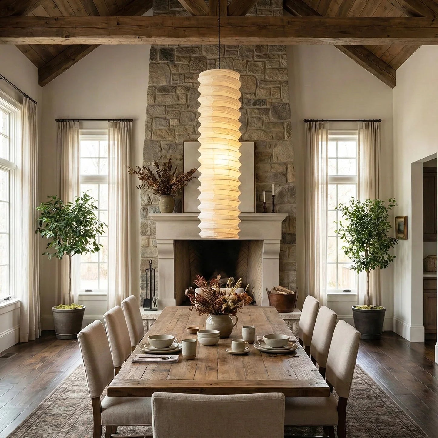 Akari Spiral 31N Pendant Light