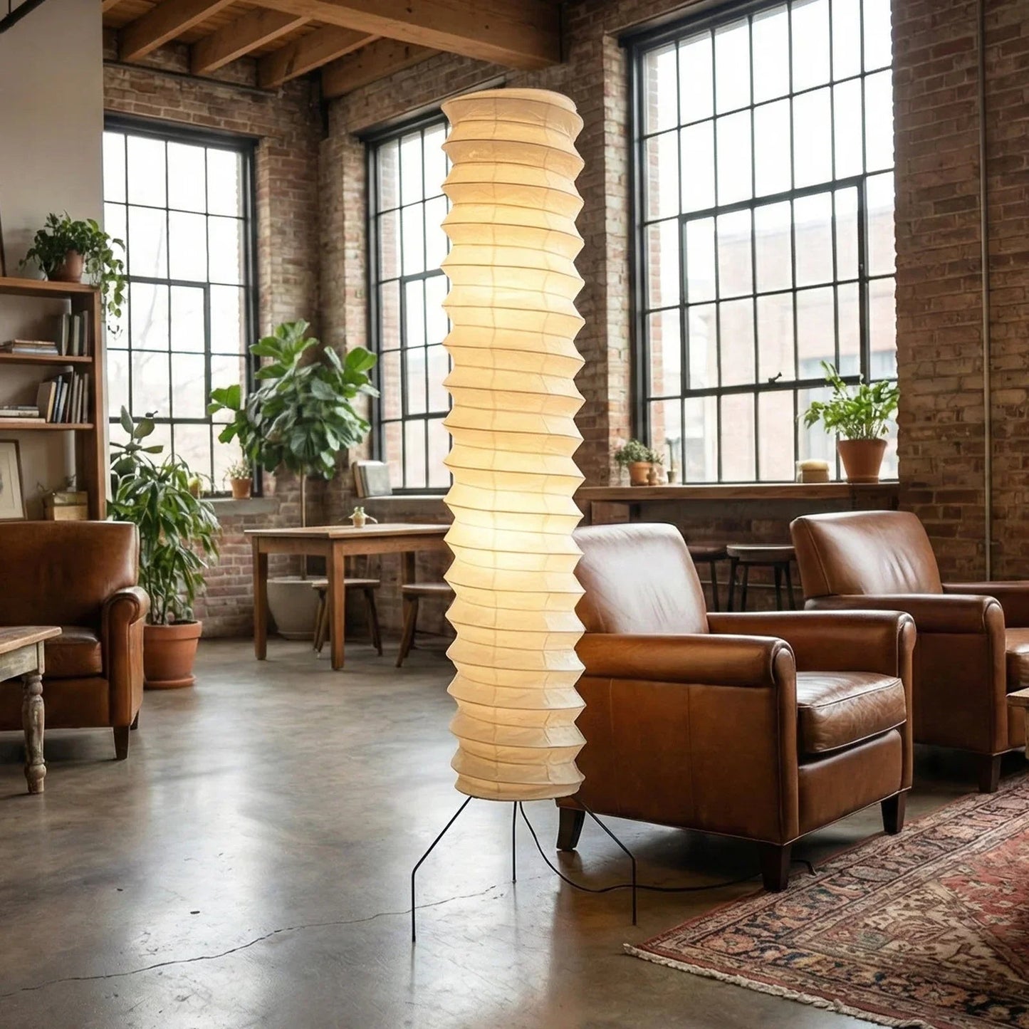 Akari Spiral UF4-31N Floor Lamp