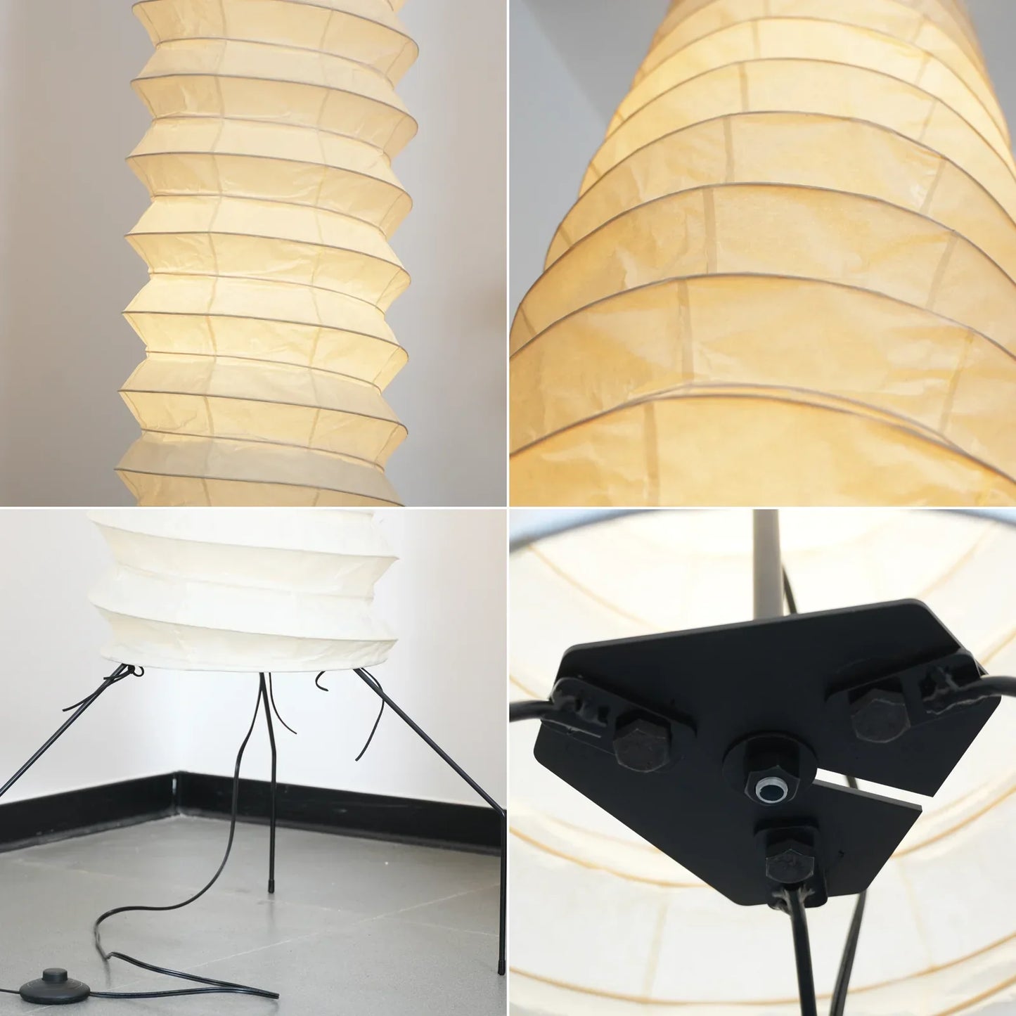 Akari Spiral UF4-31N Floor Lamp