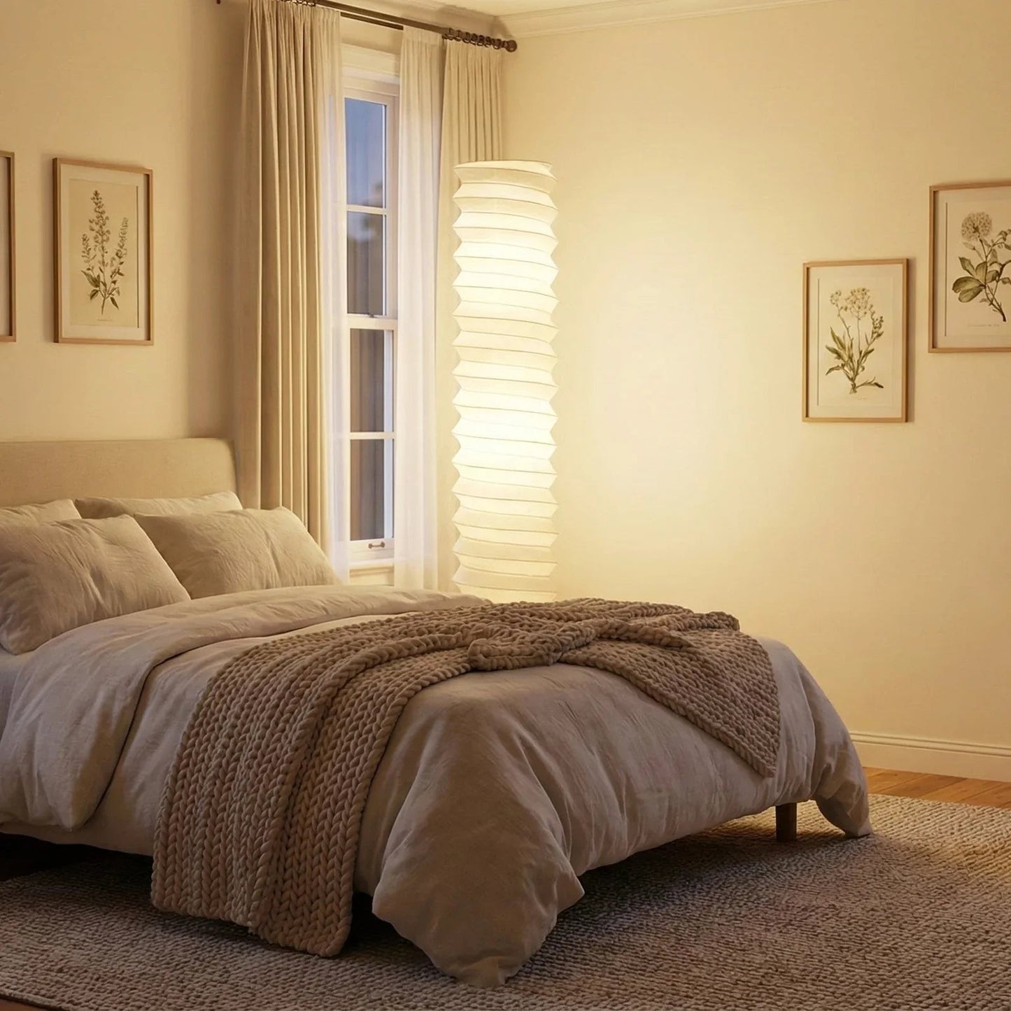 Akari Spiral UF4-31N Floor Lamp