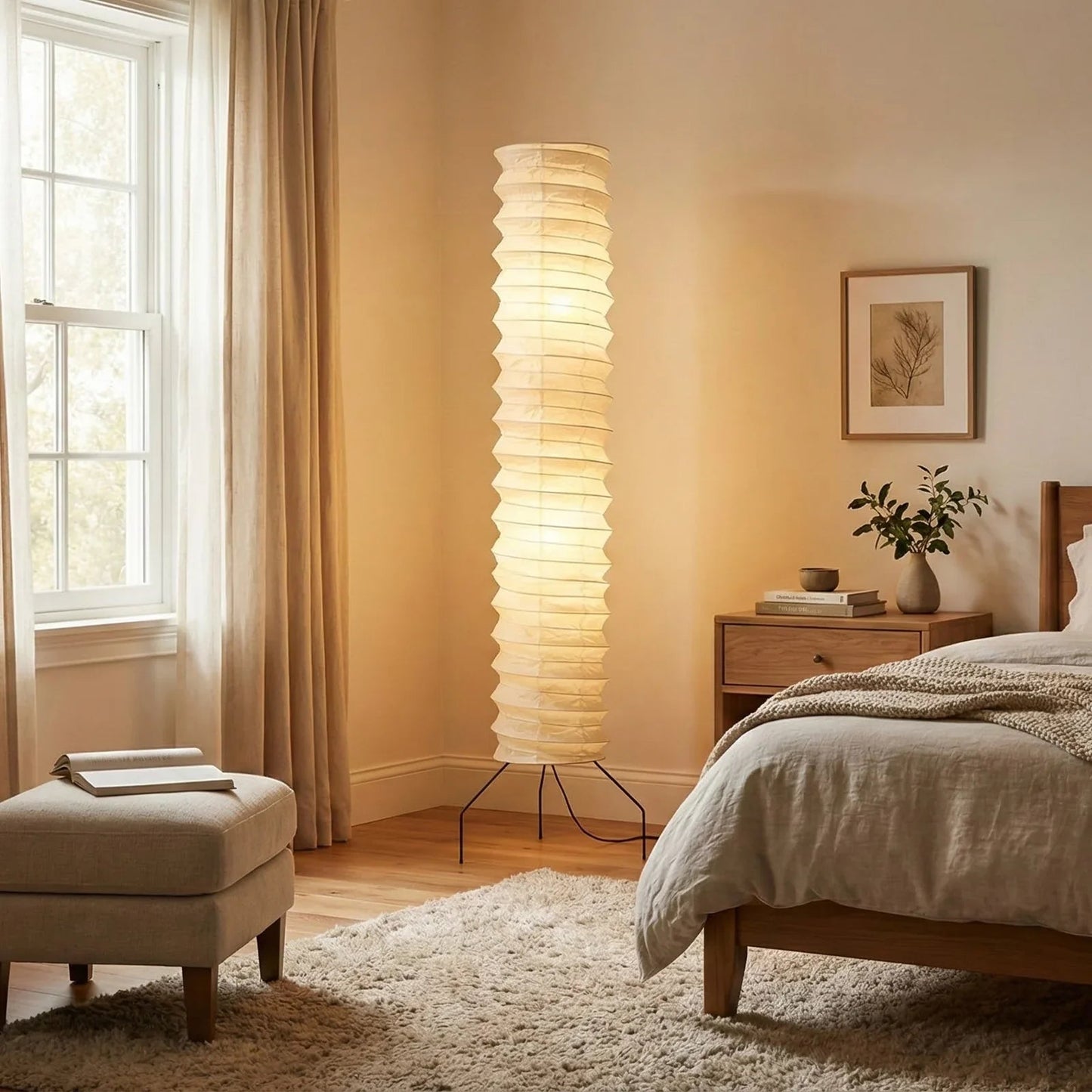 Akari Spiral UF4-31N Floor Lamp