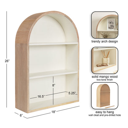 Arcott Arch Wall Shelf