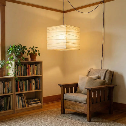 Akari Square 33X 45X Pendant Light