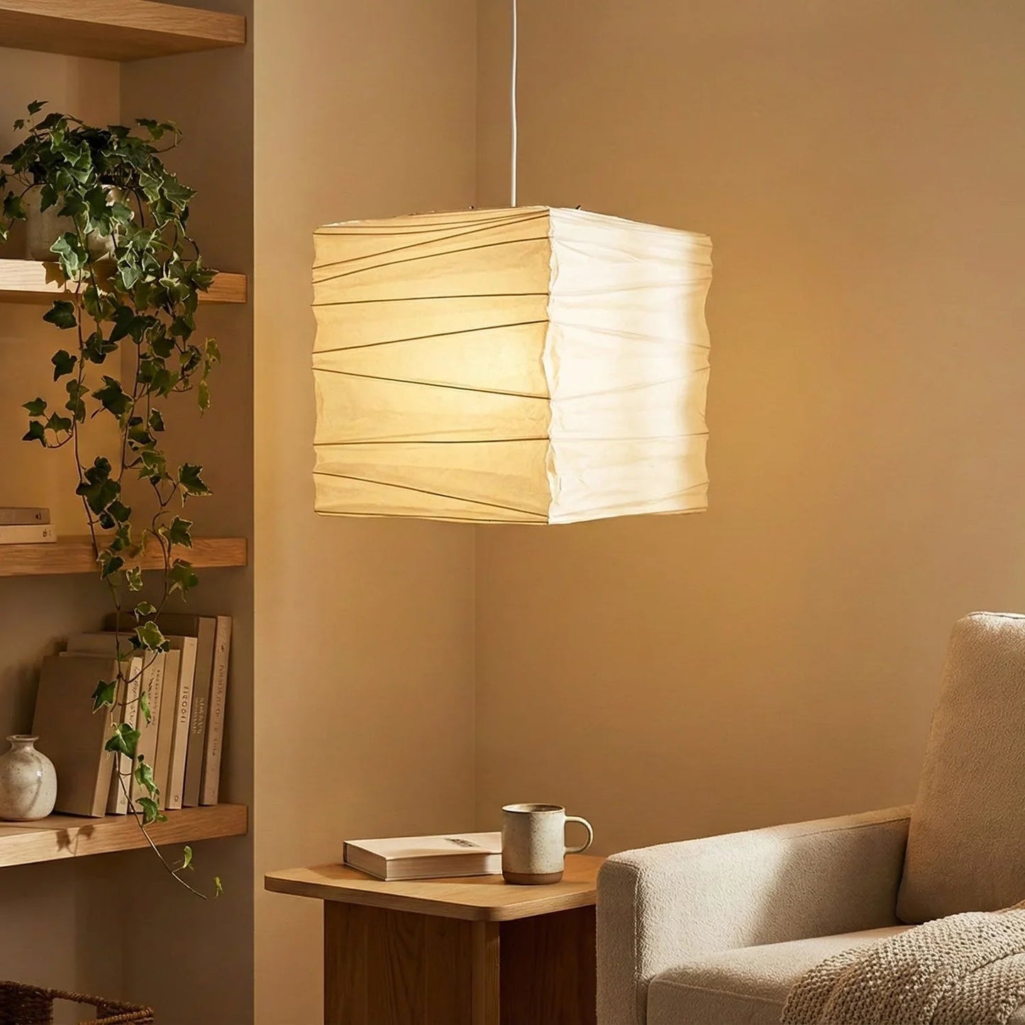 Akari Square 33X 45X Pendant Light