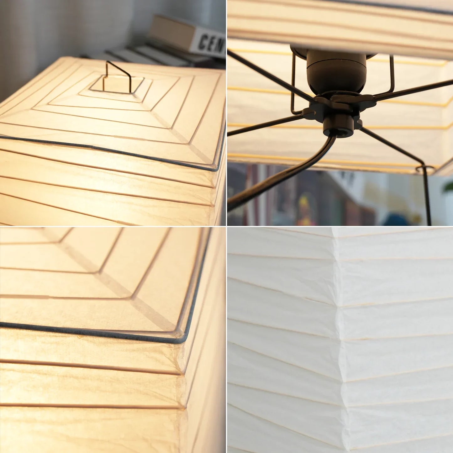 Akari Square 3X Table Lamp