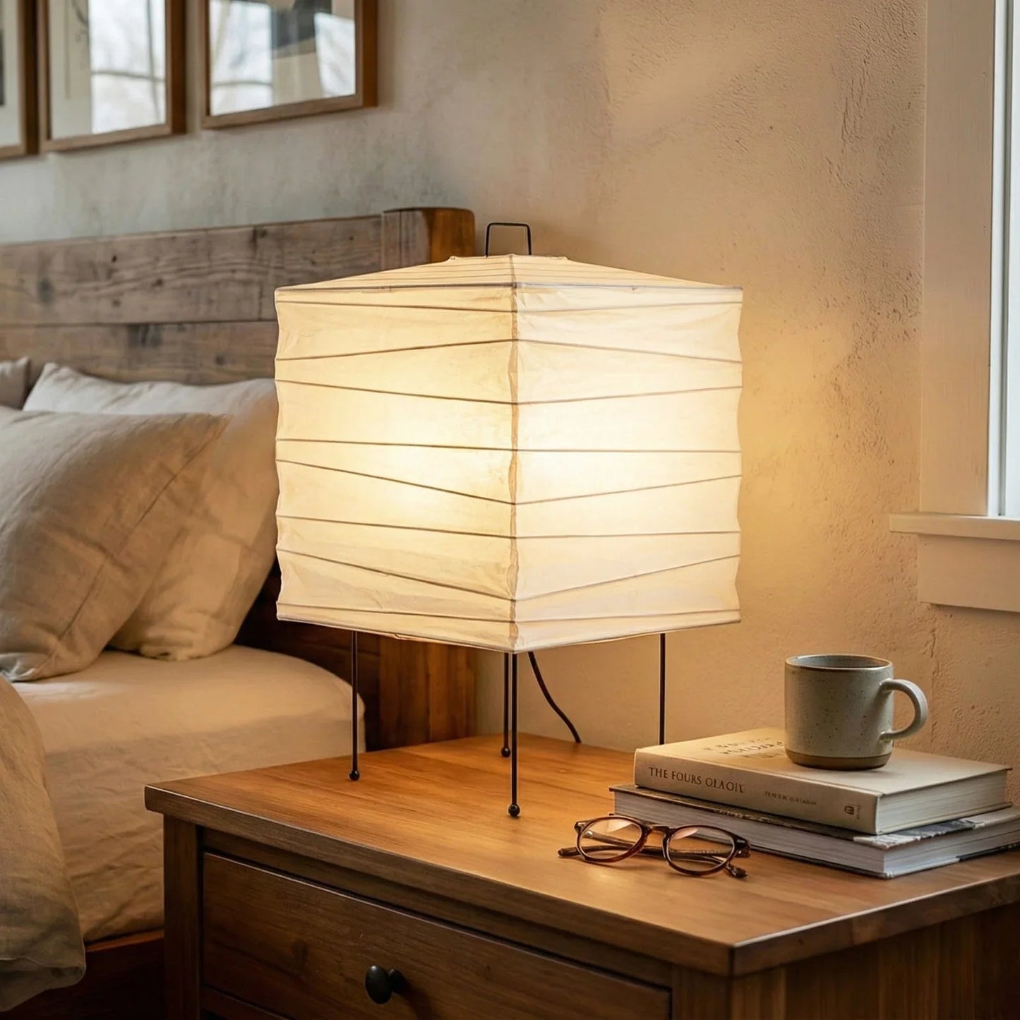 Akari Square 3X Table Lamp