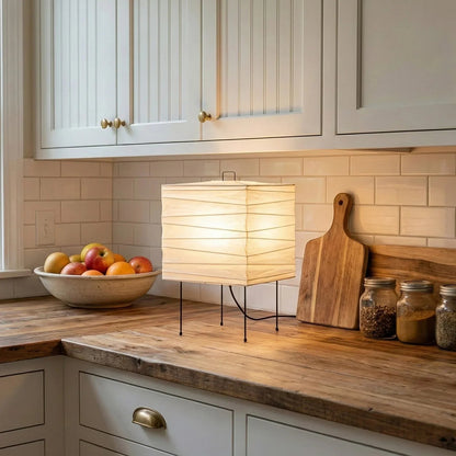 Akari Square 3X Table Lamp