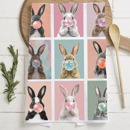 Bunny Bubbles Towel