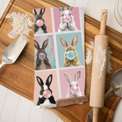 Bunny Bubbles Towel