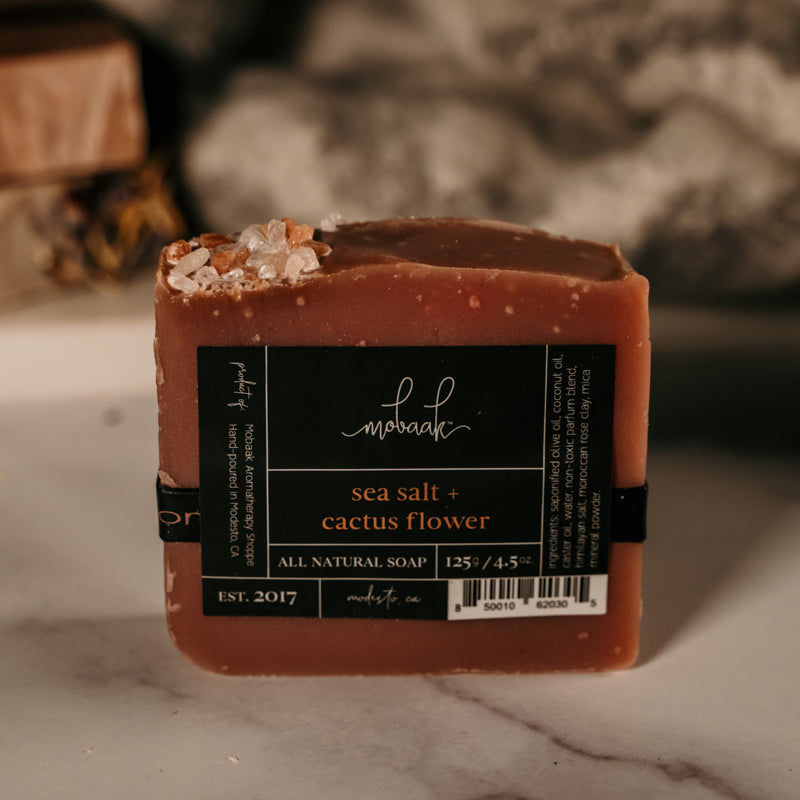Sea Salt & Cactus Flower Natural Soap