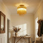 Star Shaped Glass Tube Ceiling Light
