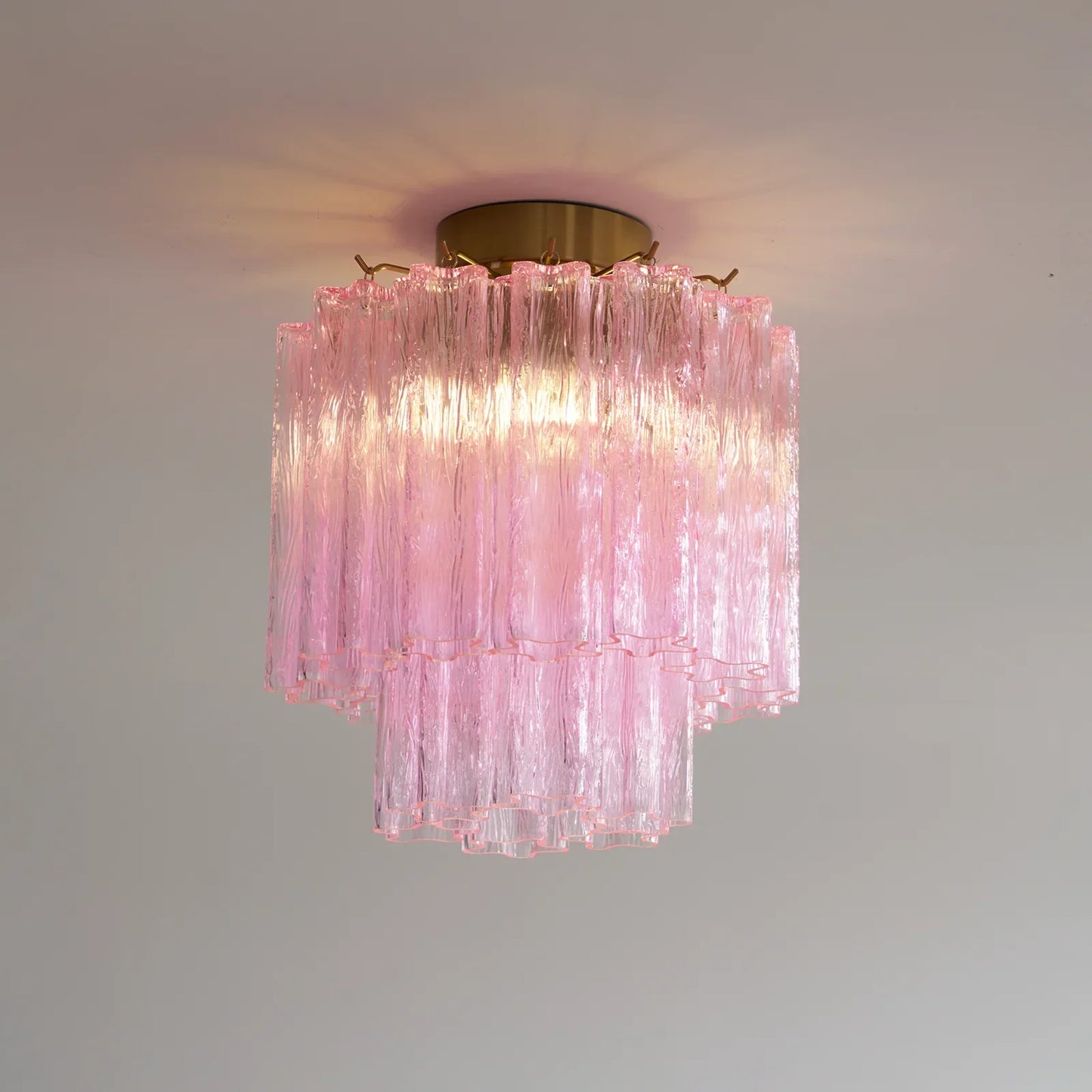 Star Shaped Glass Tube Ceiling Light