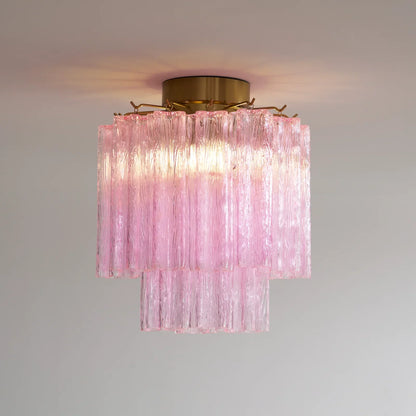 Star Shaped Glass Tube Ceiling Light